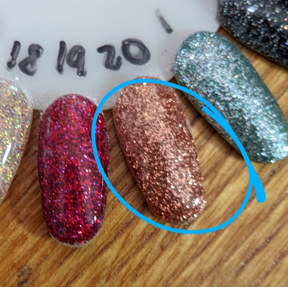 Glitter Gel Polish - Cinnamon - Picture 3 of 3
